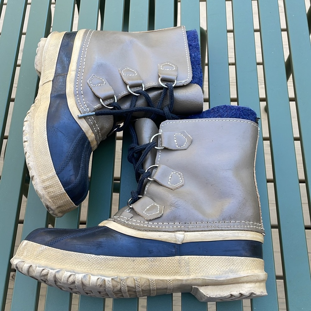 Vintage Sorel Manitou Iconic Winter Snow Boots Waterproof, Size 6